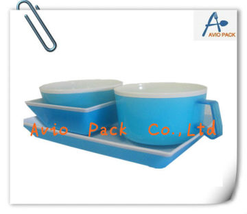 airline plastic tableware(cup,plate,bowl)