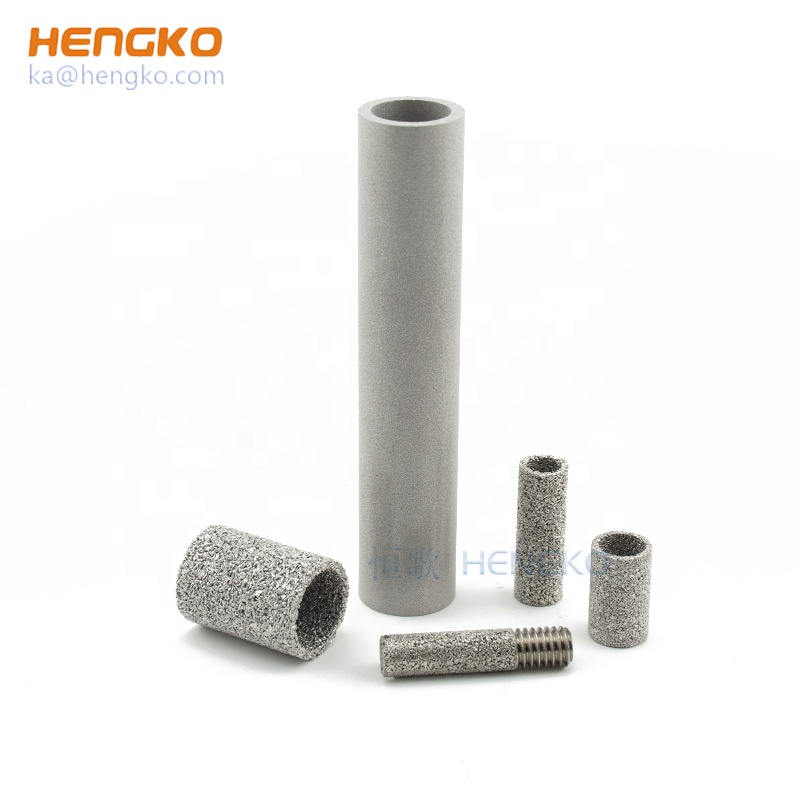 Industrial stainless steel sintered porous metal filter tube used for Industries filtration