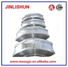 Blanking die, precision roll forging for train coupler yokes,Roll forging machine for mold