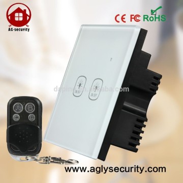 touch panel two gang Touch function Power Wall Light Switch Could Save Power