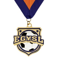 Gold Plated Football Medals