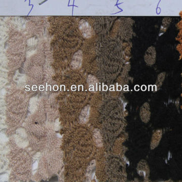 solid colour mesh knit fabric for scarves SBYB-1526-1#