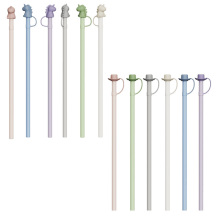 Stanley Cup Food Grade Silicone Dinosaur Cover with Reusable Straw