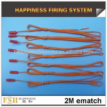 Whosale 2M display igniters+ electric ignition+ ematches for fast fuse+ Pyrogen igniters+ fireworks firing system