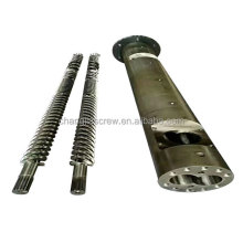 Manufacturer's Automatic 38CrMoAlA Parallel Extruder Screw Barrel and Twin Screw Components for Extrusion Processes