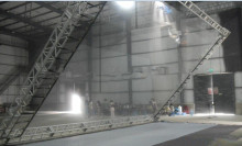 window rear adhesive transparent 3d rear projection film