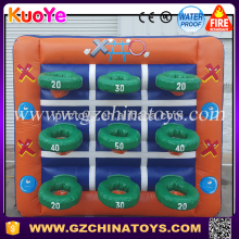 2017 inflatable tic tac toe carnival game