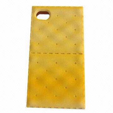 100% Silica Gel Case for iPhone 4G, Phone Cover