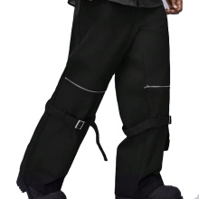 DENIMGUYS Men's Fashionable Bootcut Pants with Multi-Zip Pockets