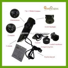 H7-1B 7 In 1 Whistle Compass