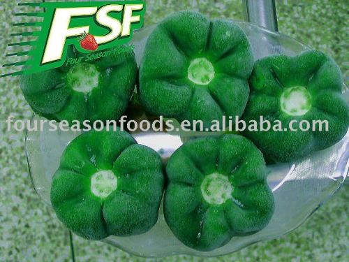 IQF green pepper