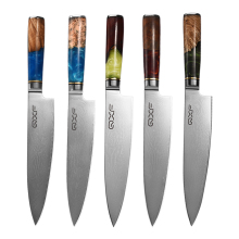 QXF 8 Inch Chef Knife with Damascus Steel Blade - Hot Selling Kitchen Knife