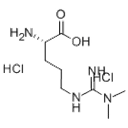 L- 오르니 틴, N5-[(디메틸 아미노) 이미 노 메틸]-, 히드로 클로라이드 (1 : 2) CAS 220805-22-1