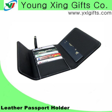 2014 multifunctional leather passport holder