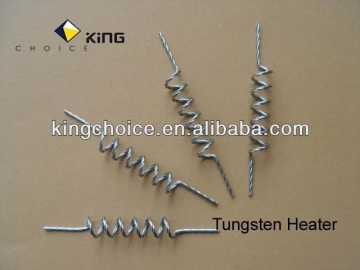 Tungsten Heaters Tungsten coil