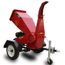 Wooden Case Mini Gasoline Engine Garden Tree Shredding Chipper Machine