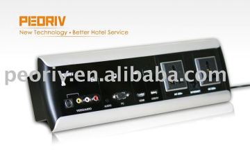 smart media hub HDMP2000-D/T equipping hotel rooms