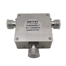 High-Power RF Coaxial Circulator with Waterproof Ferrite Core for VHF Applications