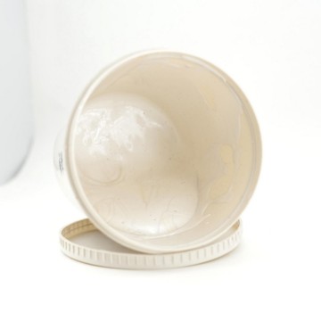 Beige textured wall art