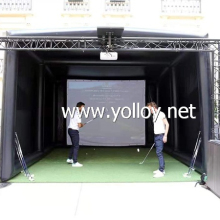 Inflatable Golf Simulator Tent