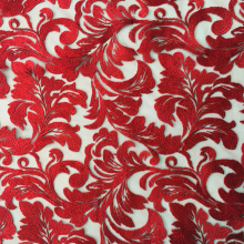 Classic Hot Selling Yarn Embroidery Fabric