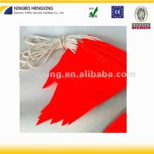 Australian Orange PVC Safety warning Flag