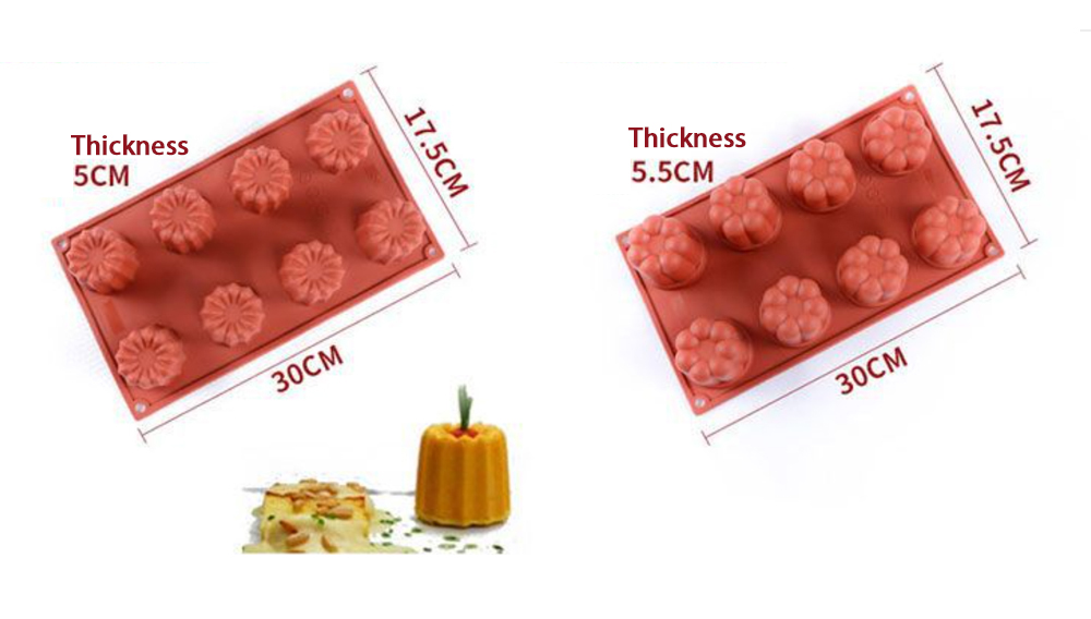 Flower Silicone Mousse Cake Mold (3)