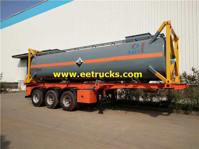 28cbm Sulfuric Acid Tank Containers