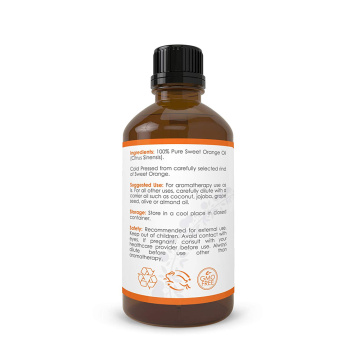 Therapeutic Grade Cold Pressed Essential Orange Oil