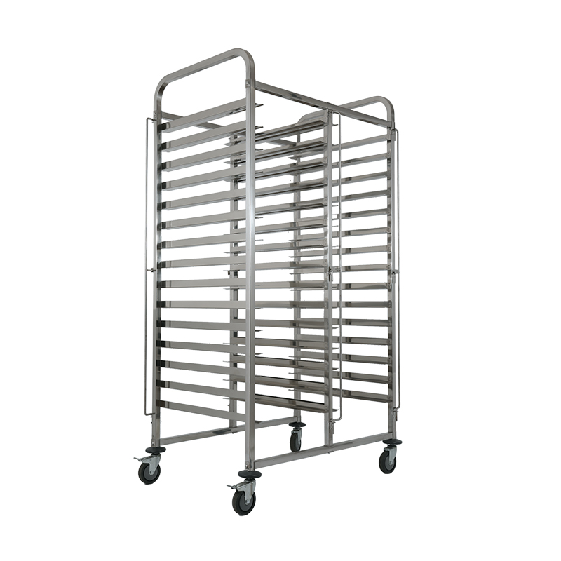 bakery trolley with trays