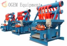 Solids control mud desilter