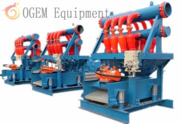 Solids control mud desilter