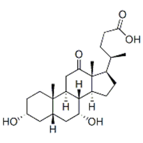 Ácido 3alpha, 7alpha-dihydroxy-12-oxo-5beta-cholan-24-oic CAS 2458-08-4