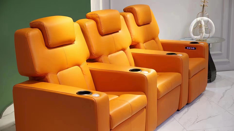 Home Cinema Leather Recliner Sofa