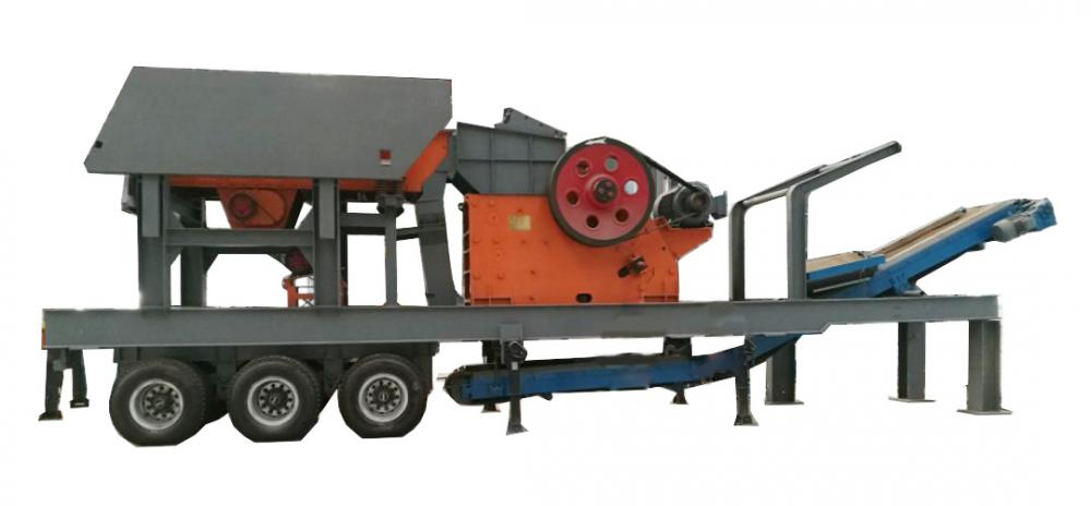 Tire Type Mobile Crushing Station