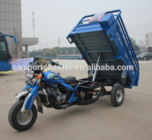 Hot mini truck dumper 200cc water cooling cabin cargo three wheel dumper motorized cargo tricycle 3 wheeler cargo tricycle