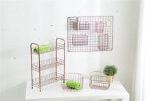 Metal Bath rack make up rack