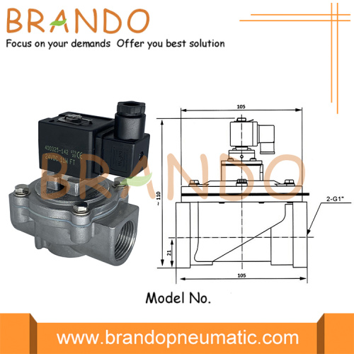 DTA-ZT-25 ASCO Type 1 &quot;Through Pulse Jet Valve