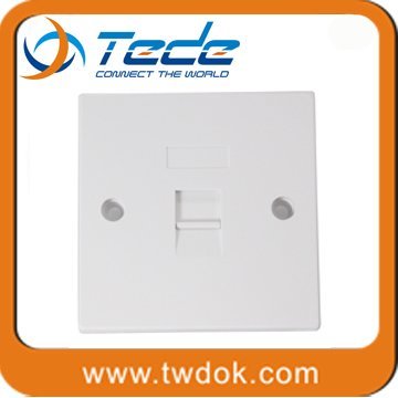 TEDE single port faceplate
