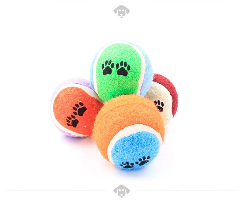 High Quality Accessories For Pet Dog Rubber Tennis Ball Chew Toy