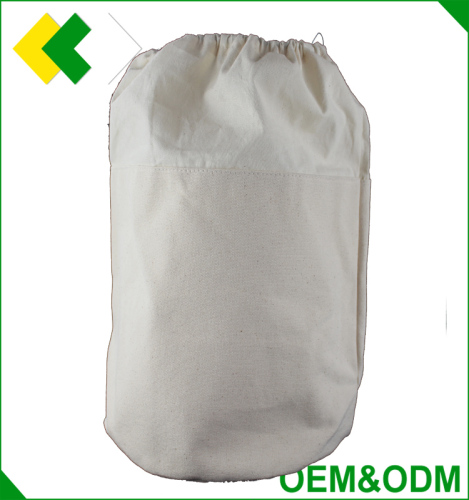 Top quality 10 OZ round canvas bag large capacity packing bag