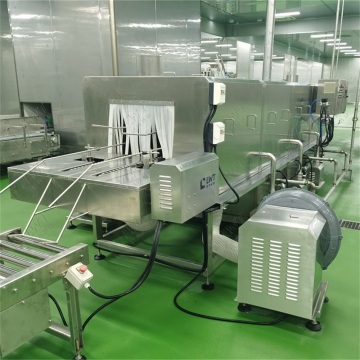 LWT Industrial Grinder Turnover Basket Egg Tray Washing Machine