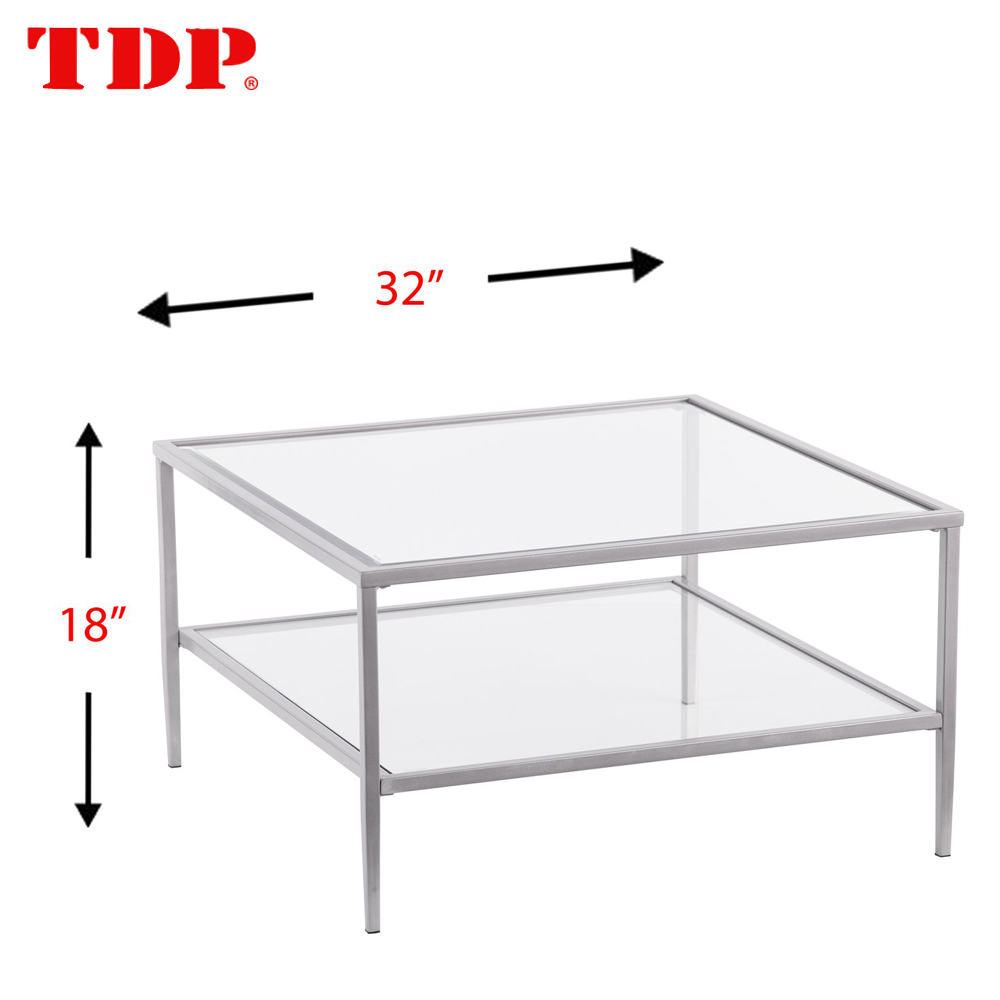 Acrylic Model Style Table For Bed Frame Room