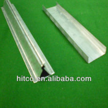 Aluminium ceiling board spring tee and primer C-channel