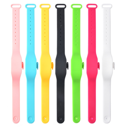 Silicone Bracelet Fashion Portable Silicone Bracelet Separator Hand Sanitizer Manufactory