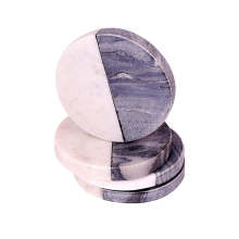 2024 Eco-Friendly Marble DIY Tea Coasters