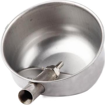 Stainless steel water cup for pig drinking bowl