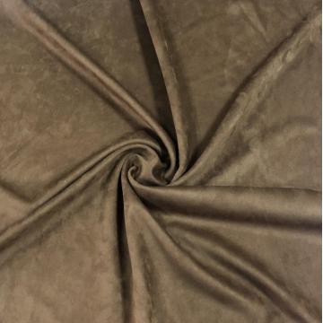 95% Polyester 5% Spandex Faux Suede Coat Fabrics