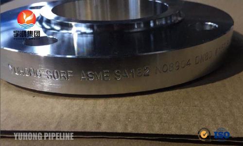 SA182 UNS N08904 SORF Flange