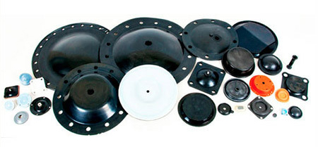 Hot Selling Fabric Reinforced FKM Rubber Diaphragm